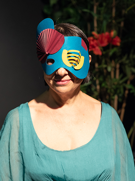 Masque ATACACHAW, éléments kirigami, Adila