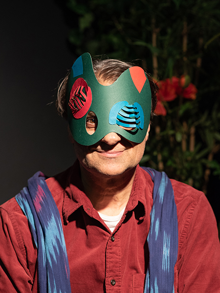 Masque ATACACHAW, éléments kirigami, Edmond