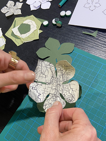 Atelier "Succulentes succulentes", Bigre rencontre 2023 - étape de fabrication